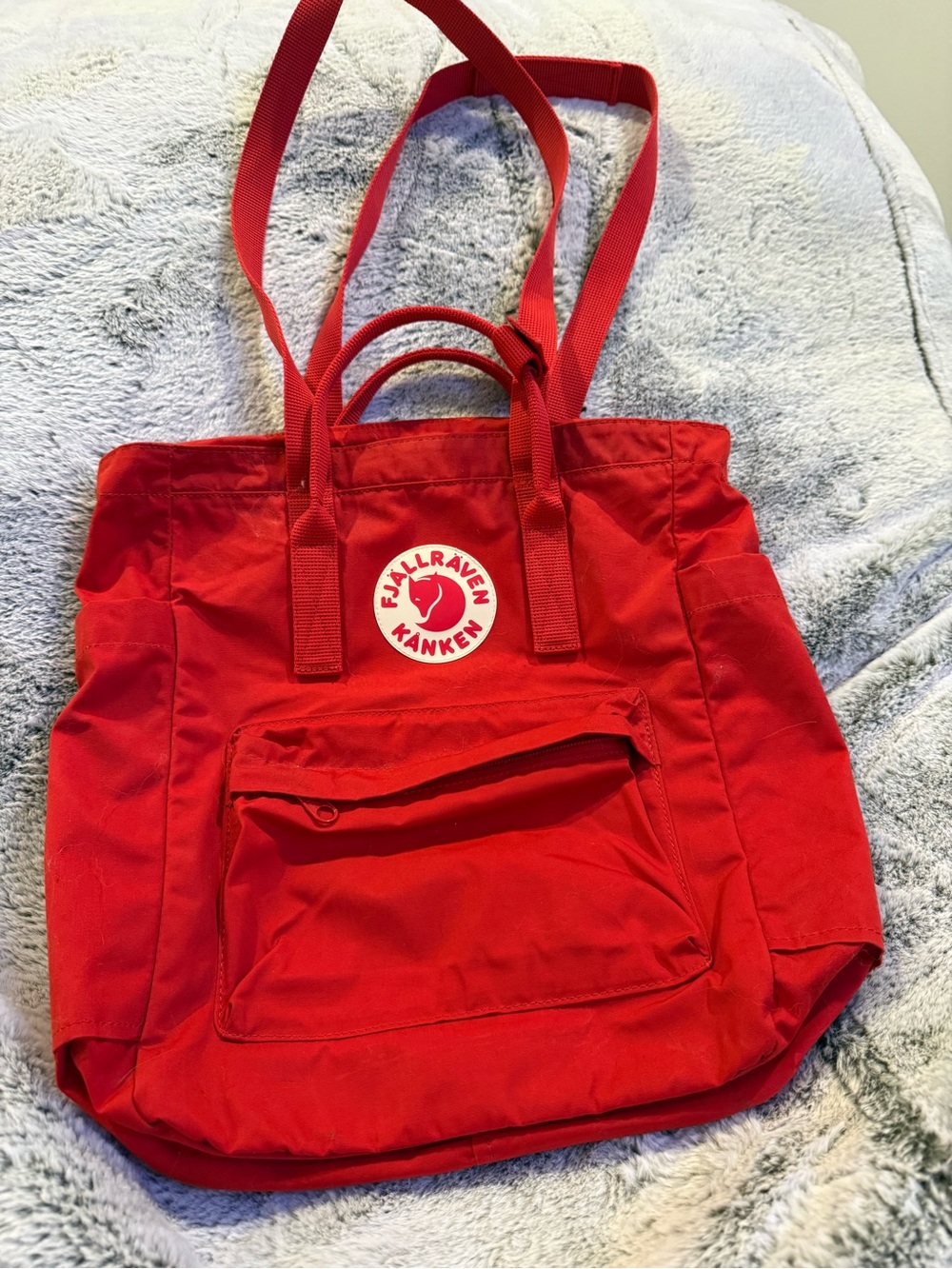 Fjallraven Kanken Standatd Tote Red